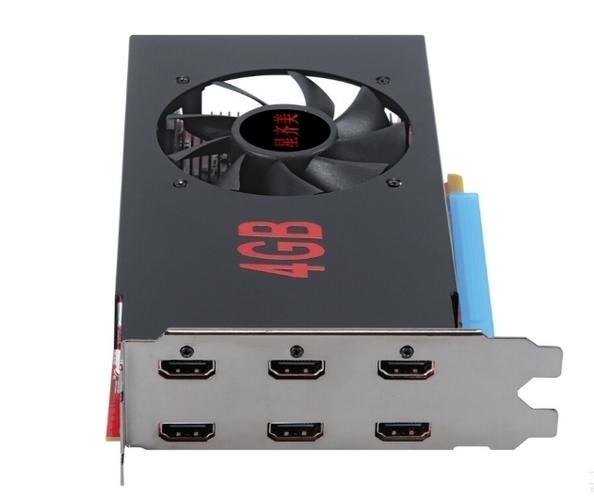 PC graphics card cooling system close-up