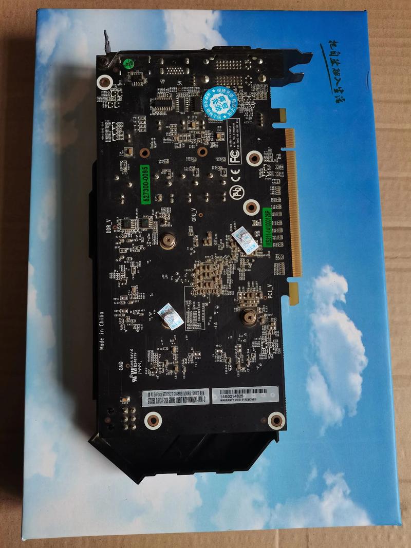 Graphics card in benchmark setup