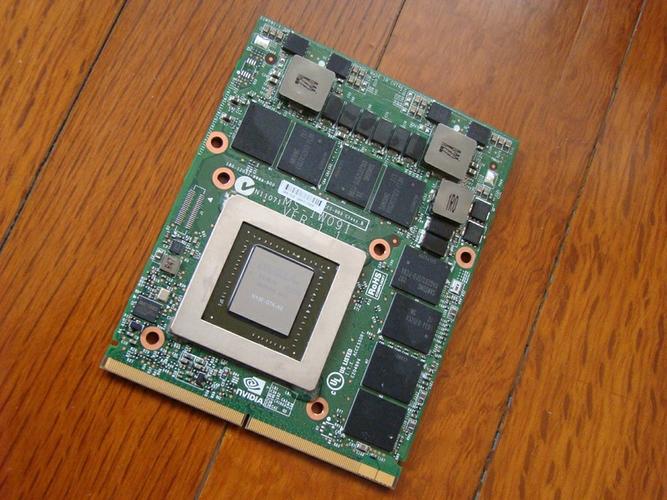 Installed graphics card in PC build