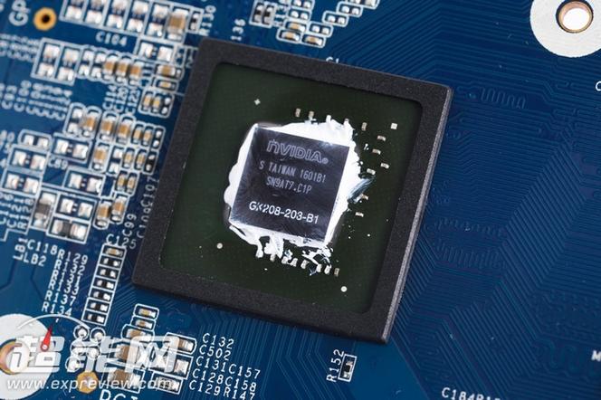 NVIDIA graphics card core components detail