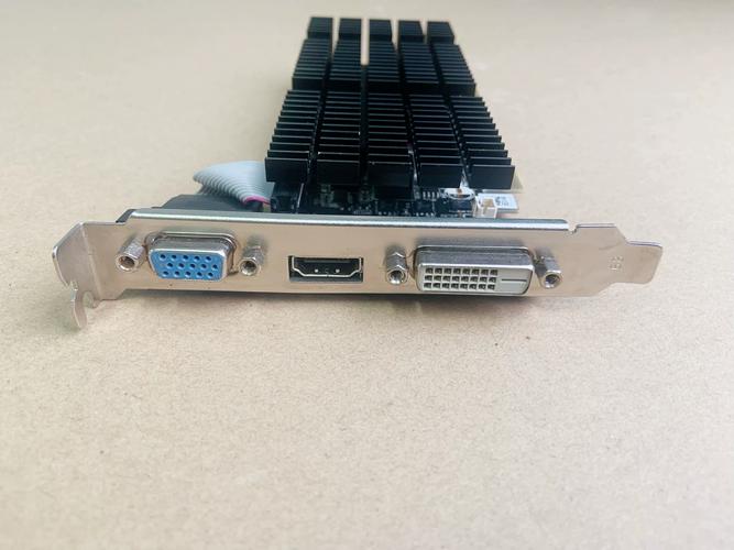 GPU performance testing setup on desk