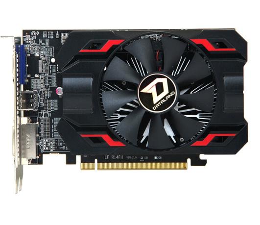 Graphics card close-up design view