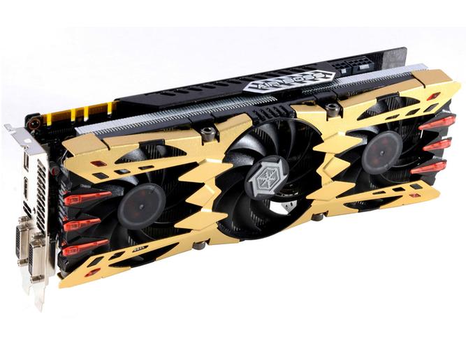 高端显卡散热风扇特写