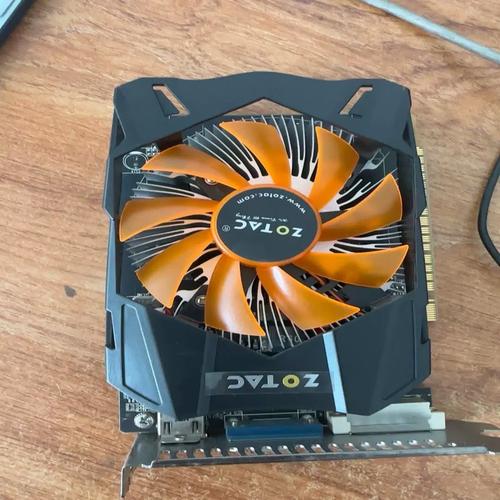 Graphics card in operation during benchmark