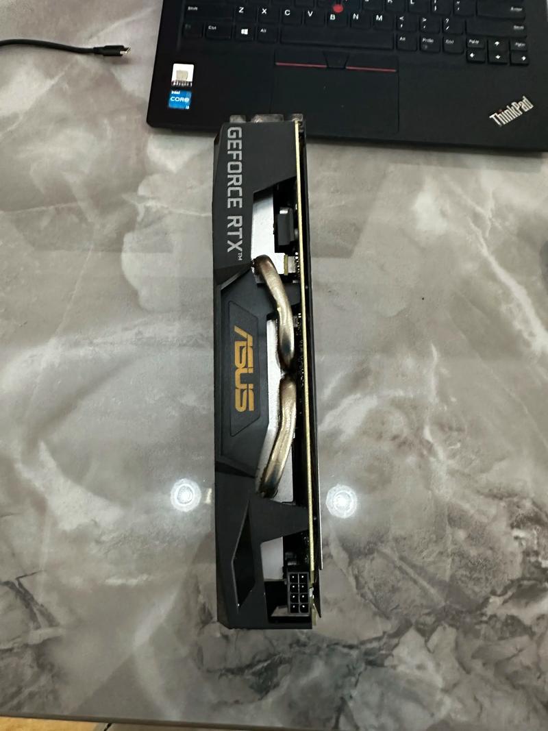 NVIDIA graphics card in gaming PC setup