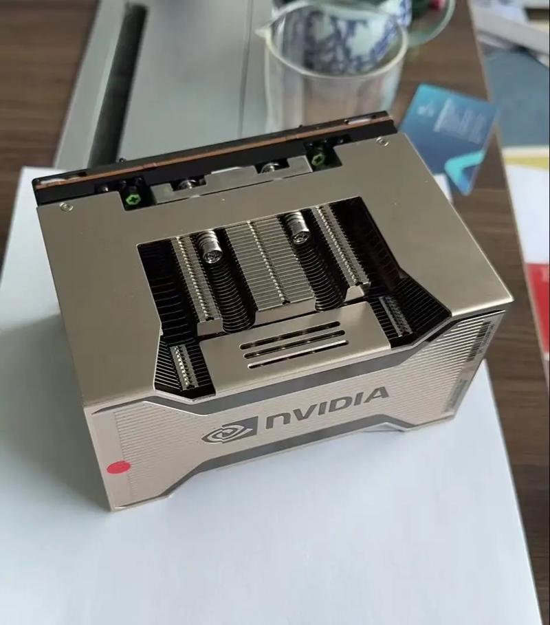 GeForce GT440 GPU chip and VRAM close-up