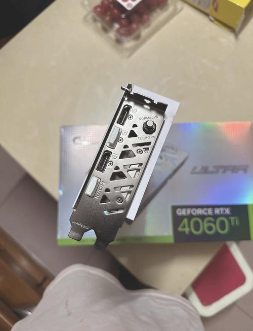 Modern white theme PC graphics card