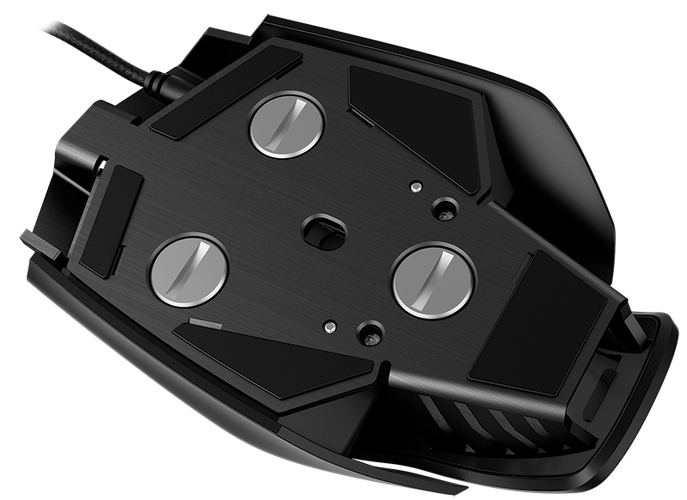Gaming mouse sensor and internal components view