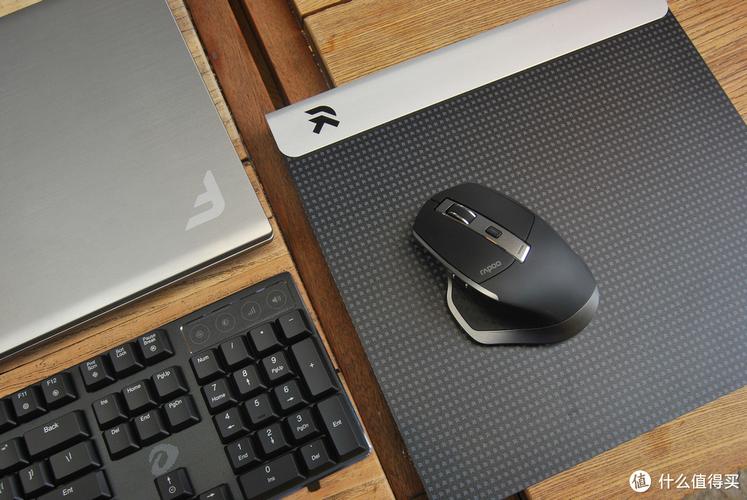 wireless mouse in professional office workspace