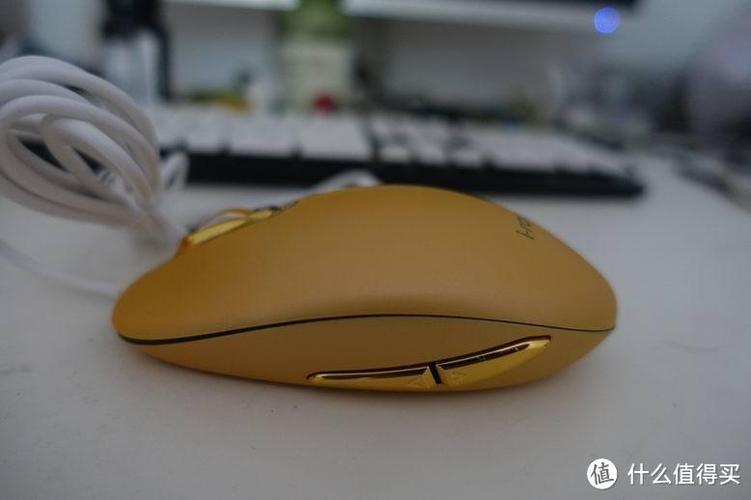 wired mouse on desk setup