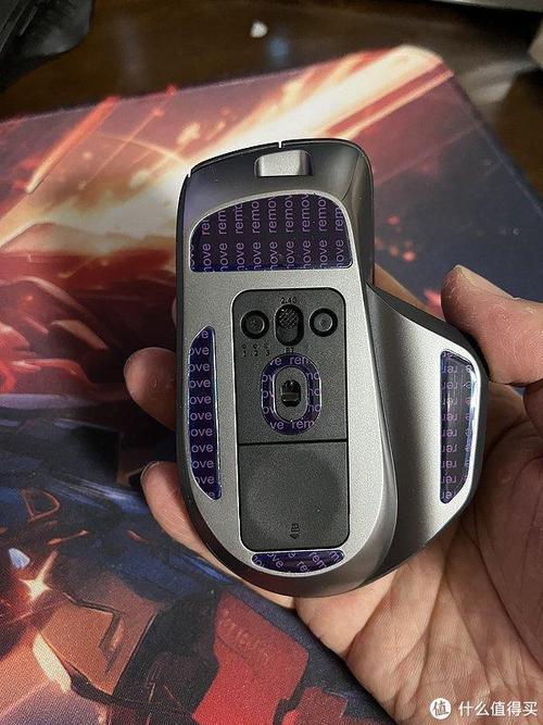 compact computer mouse in office setting