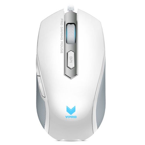 雷柏V210游戏鼠标外观特写