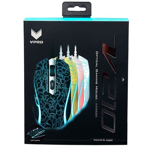 RGB灯光游戏鼠标握持视角