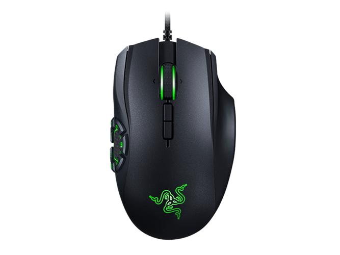 Black gaming mouse ready for purchase decision
