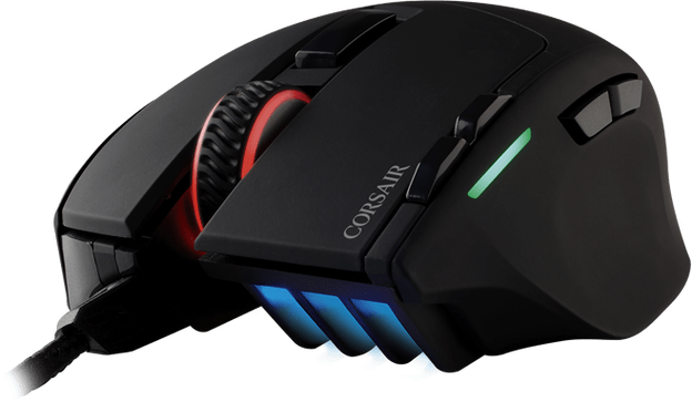 Corsair Sabre激光游戏鼠标外观细节展示