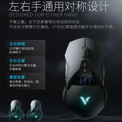 RGB灯光游戏鼠标细节