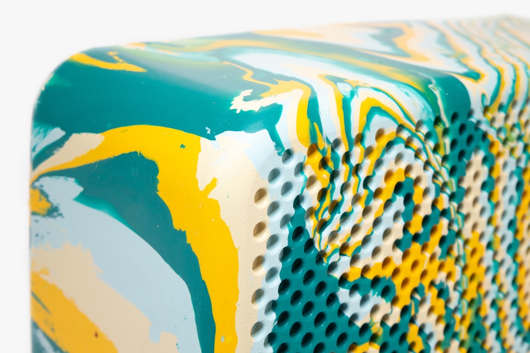 亿豆 Ed-m508 白绿音箱外观正面特写