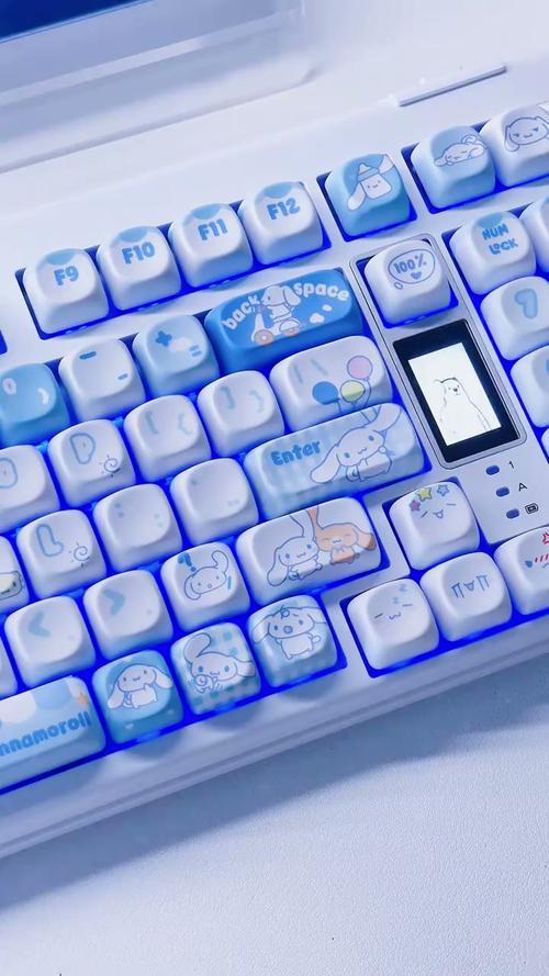 Modern wireless keyboard workspace