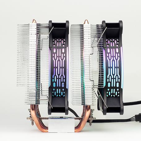 CPU 散热器安装效果