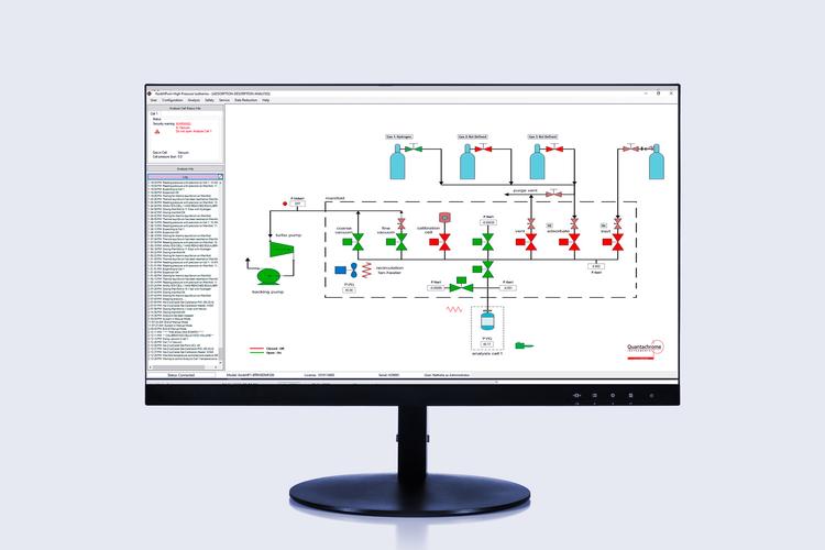 Monitor rear view with cables