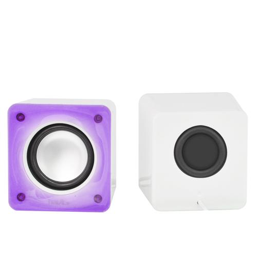 塑料材质迷你音箱细节特写