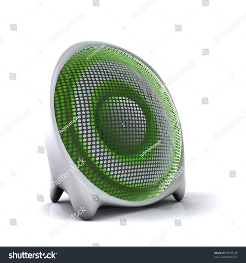 小型桌面音箱可爱设计细节