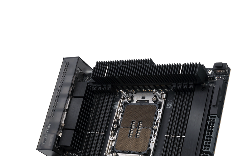 Motherboard heatsink and cooling components