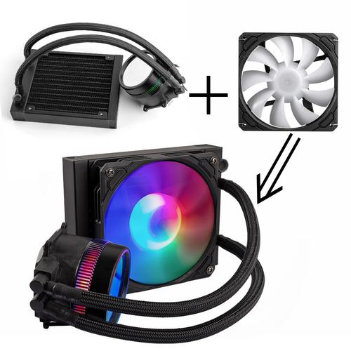 Computer cooling fans heat dissipation