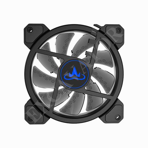 Close-up PC cooling fan power test