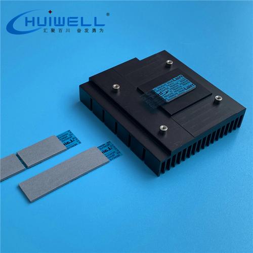 GPU backplate with thermal materials