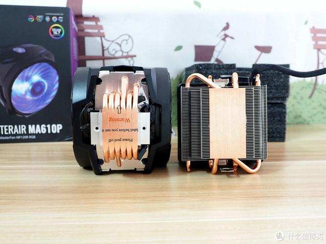 RGB PC case interior with CPU cooler