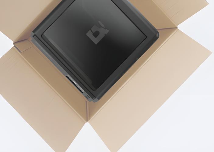 Complete black PC build with cooling fans