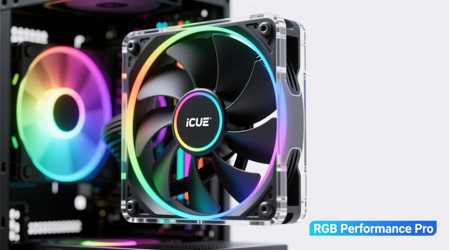 Premium PC build with stylish fans