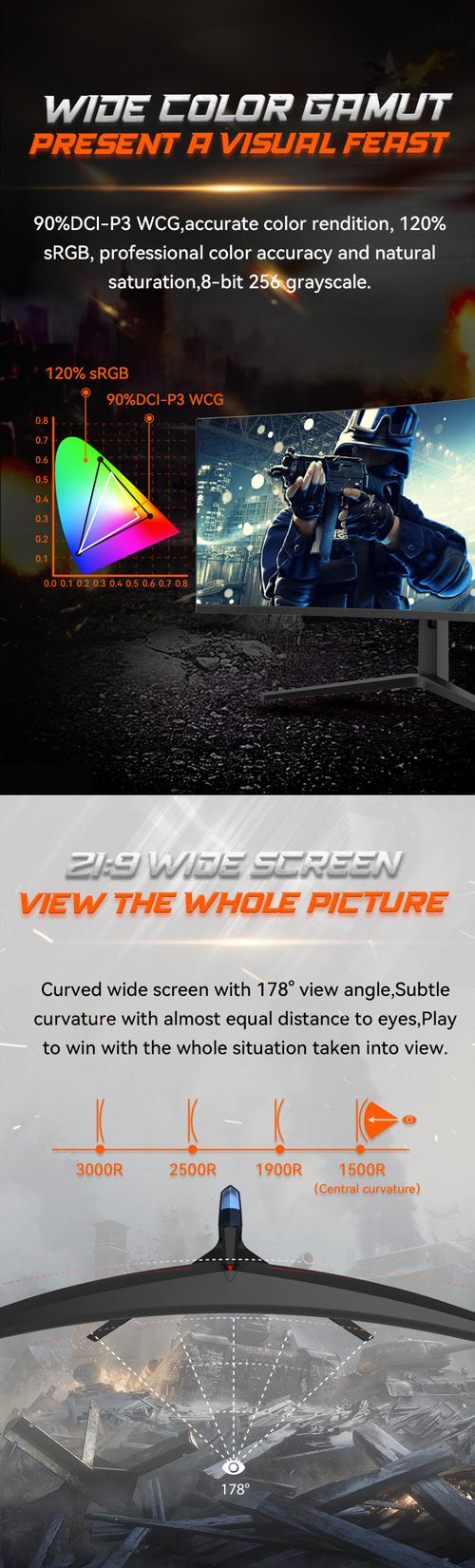 Gaming on curved ultrawide monitor setup