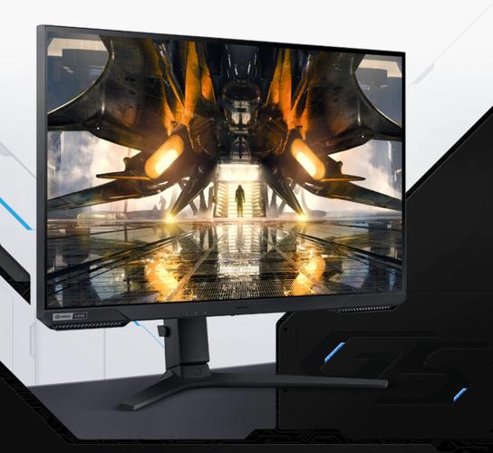 Gaming desk setup with monitor recommendation