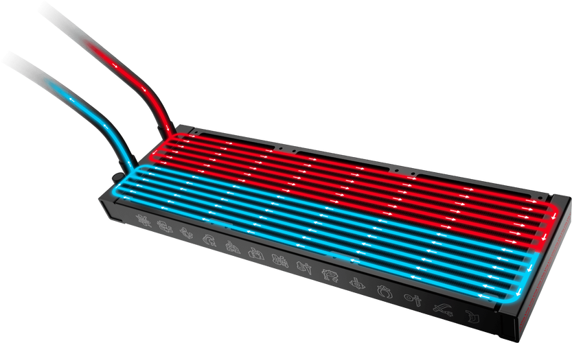 THU 小飞侠系列 SSD 金属壳散热效果