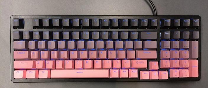 达尔优EK87Pro外观设计