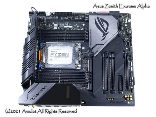 华硕ROG Zenith Extreme Alpha CPU插槽与内存规格细节