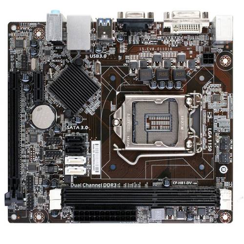 主板电路板与全固态电容细节布局