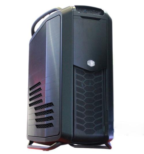 酷冷至尊毁灭者2代机箱正面外观与LED风扇效果