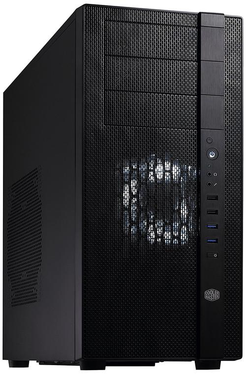 机箱侧面板与整体黑色造型展示