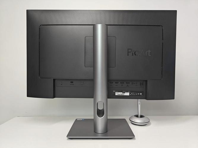 华硕PA27AC人体工学调节底座细节