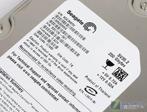 笔记本硬盘内部盘片结构