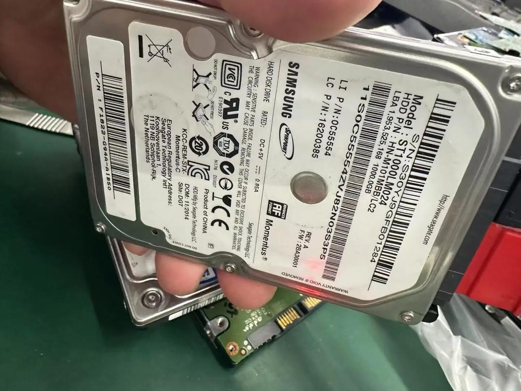 笔记本硬盘性能表现图示