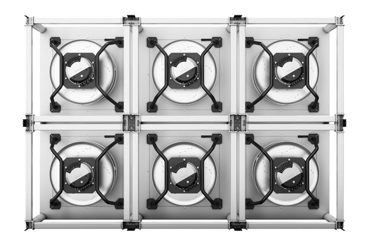 电脑散热风扇安装外观细节