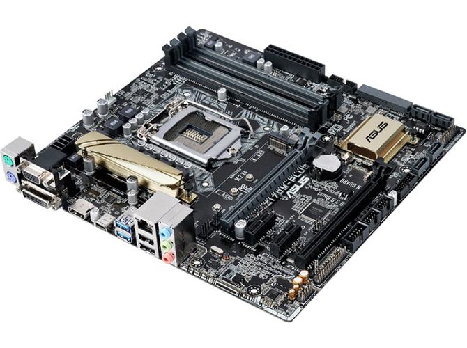 华硕Z170M-PLUS主板外观设计全景