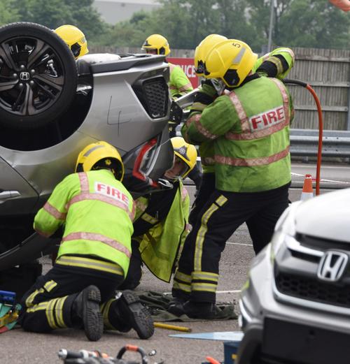 Gaming setup with keyboard and mouse in action