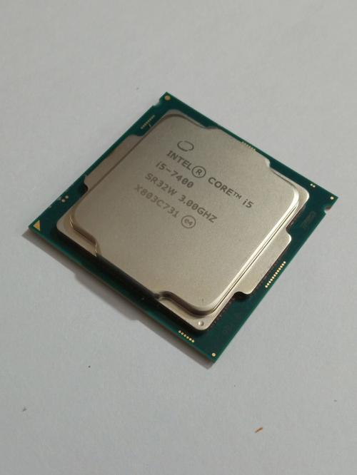 CPU with heat sink attached
