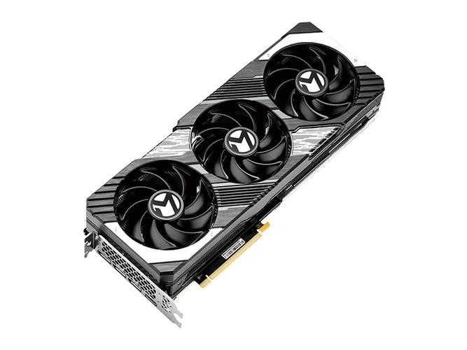 显卡散热风扇特写