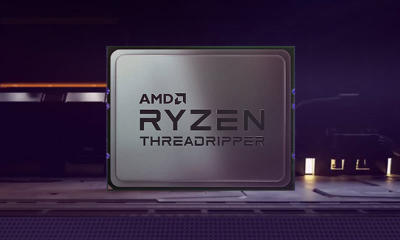 AMD Ryzen Threadripper CPU close-up view
